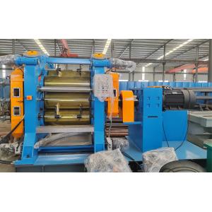 4-roller PLC rubber calender with precise control of thickness rubber material