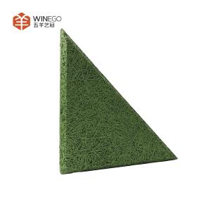 China 12 Colors And Custom Sizes Wood Wool Acoustic Panels With OEM Services on sale
