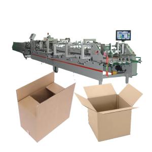 Automatic Carton Box Folder Gluer Machine for Corrugated Boxes Stable and