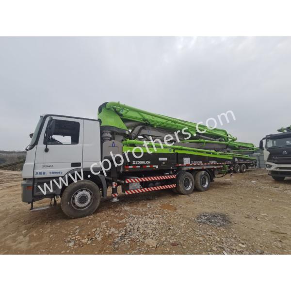 Delivery 2019 Used Concrete Pump Truck 47m for Feeding Height 1540