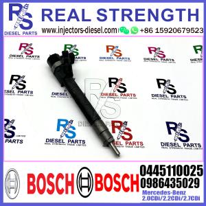 Diesel Fuel Common Rail Injector 0445110025 A611070068780 A611070068738 For