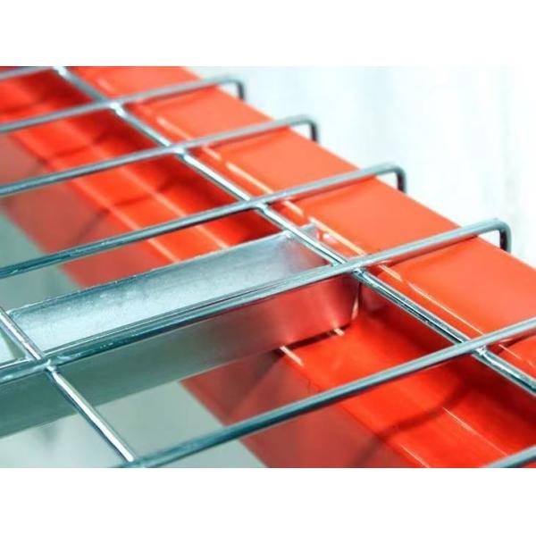 Customized Warehouse Pallet Rack Galvanized Wire Mesh Deck For Pallet Racking