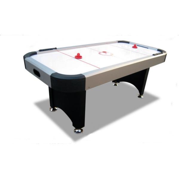 Quality Professional 7ft Air Hockey Table , Silver 2 Players Cheap Air Hockey Table wholesale