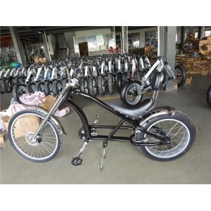 Men's 20-24 Inch Chopper Bike with Fork Suspension and Customizable Options
