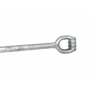 1-1/4'' Forged No-Wrench Helix Earth Anchor