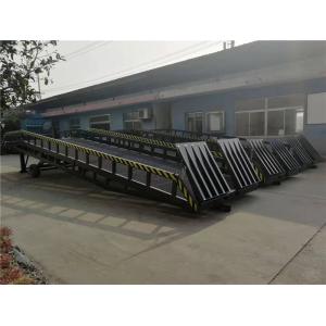 High Efficiency Portable Loading Dock Ramp Forklift Yard Ramp Load And Unload