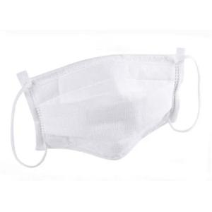 White Color Disposable Earloop Face Mask Superfine Fiber Material Anti Pollution