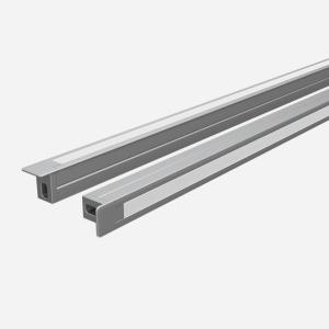Recessed LED Linear Lights 6000K 6500K Ip44 For Cabinet Shelves Ceiling