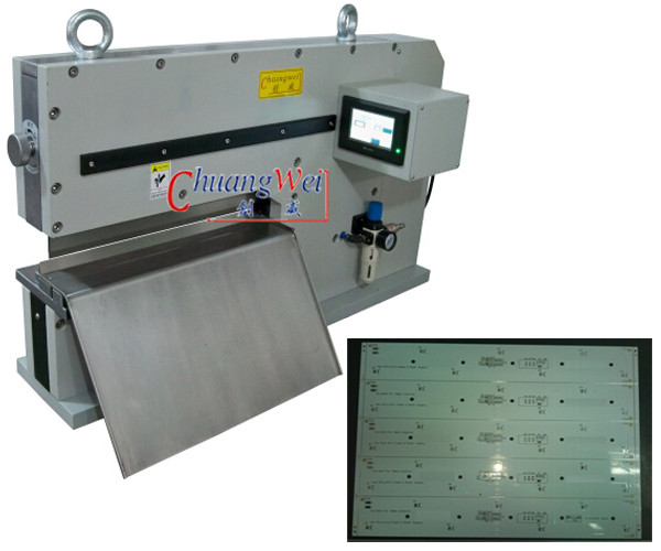 Adjusting PCB Depaneling Rigid FR4 MCPCB PCB Separator Machine-Circuit Boards De