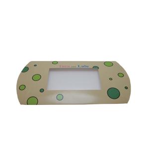 Custom Recycled Paper Pillow Box Packaging With Transparent Window