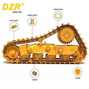 Forging Casting Track Shoes Assy for Mini Track Tractor Crawler Equipment