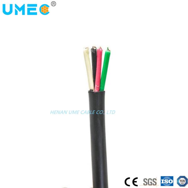 Quality Flexible Thermoplastic PVC Insulated Covered Nylon Multiconductor 2/3/4core Tsj/Tjs-N Wire Cable wholesale