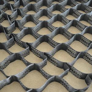Plastic Driveway Gravel Grid Hdpe Geocell For Road Soil Stabilization