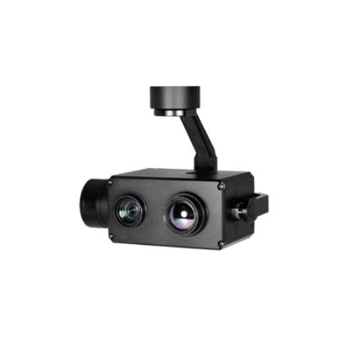 Quality 10x EO + IR Dual-Sensor Object Tracking Mini Gimbal Camera High Resolution wholesale