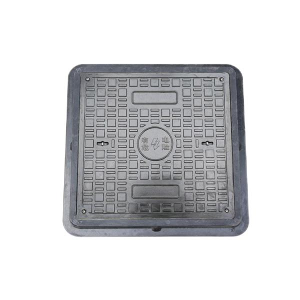 Quality Cover Heavy-Duty Composite Manhole Cover for Urban Infrastructure and Utilities wholesale