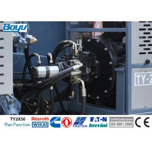 Double Conductors Hydraulic Tension Stringing Force 11Tons Conductor Max