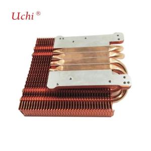 China Air Cooled Heat Pipe Welding Radiator With Shovel Teeth For Medical 11-000185 on sale