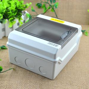 6 Way IP65 Waterproof Outdoor Electrical Circuit Breaker Enclosure Distribution