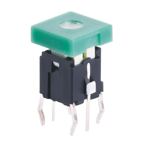 Illumination Tactile Switch, RGB 6*6 Multiple Color Led Button Switch ,Lighted