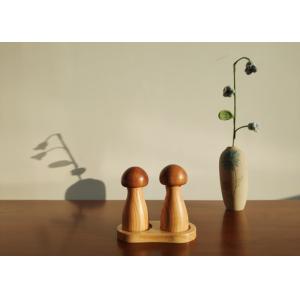 China Classic Salt And Pepper Acacia Wood Grinder Set Elegant Mill Modern And Stylish Adjustable Seasoning Needs on sale