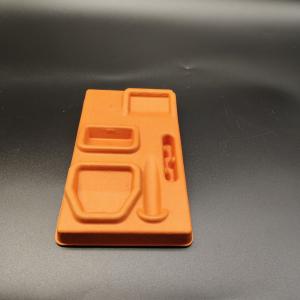China Factory Direct Supply: Orange Pulp Molding Base for Razors - Embedded Type