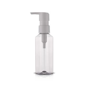 China 110ML Special-Shaped cosmetic bottles plastic With Oil Pump For Hair Oil Products on sale