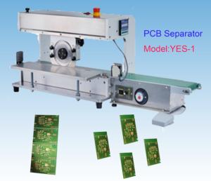 China PCB Separator With Circular Linear Blades PCB Cutter Safe Sensor on sale