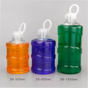 Eco Friendly Empty Fruit Juice Plastic Bottles 500ml Packaging Juice Bottles