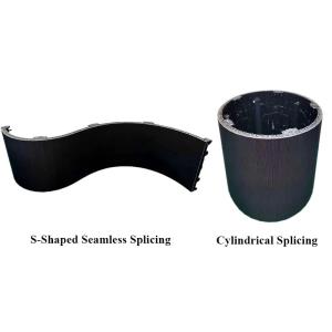 P4 Soft Flexible LED Display Screen SMD2121 Power Saving And Curved Video Wall