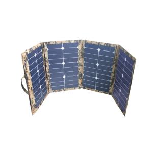 China Ourdoor Foldable Solar Panel 120W Weather Resistant With Smart LED Indicator on sale