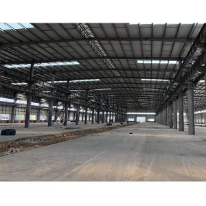 China Quick Assembly Industrial Prefabricated Metal Prefab Factory Workshop Shed Beam Hangar Warehouse Column Building Steel Structure on sale