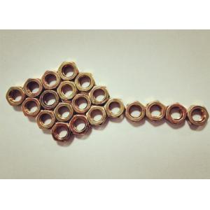 Hex Head M8 1.25 Carbon Steel Nuts Heat Resistance For Construction Plain Finish