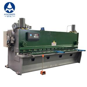 China Q12K-8*3200MM Hydraulic Guillotine Shearing Machine NC Cutter With Blade Gap Adjustment on sale