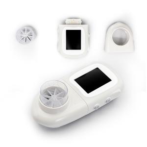 Cheap Gray Electronic Handheld Spirometer Plastic Handheld Digital Spirometer for sale