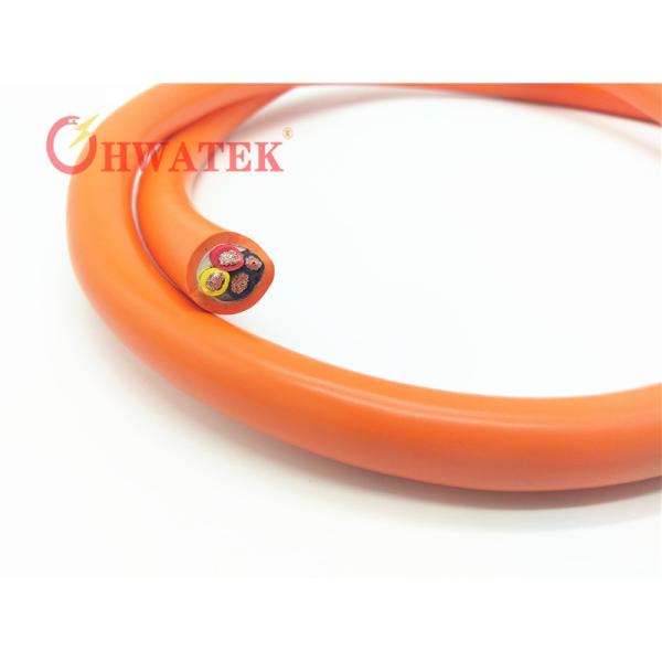 Quality EVAC-S90U Flexible Extension Cord For EV Charger , Electric Car Cables Oil Resistant wholesale