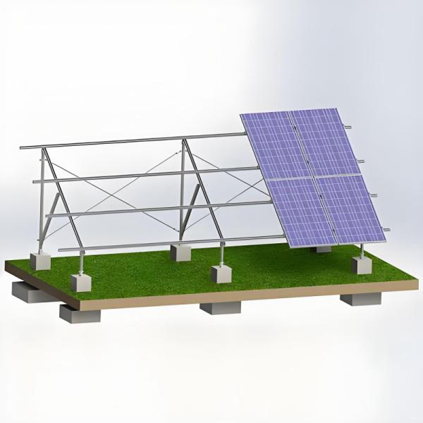 Durable Solar Panel Mounting Brackets with 25 Years Service Life and 3D Finite