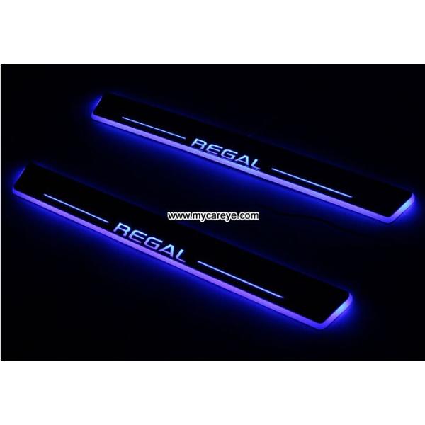 Buick Regal auto door safety lights led moving specail scuff light for car