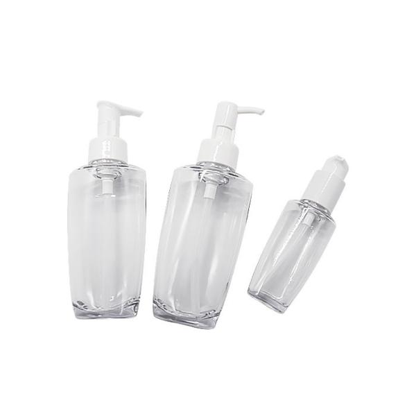 PETG 30ml 100ml Transparent Lotion Bottle Face Cream Makeup Cleansing