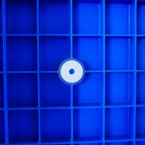 Single Faced Heavy Weight Plastic Pallet 1200x1000mm Customized OEM Solutions