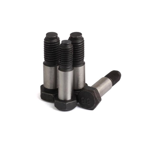 Black Oxide Precision Shoulder Screws , Standard Hex Head Shoulder Bolt Metric