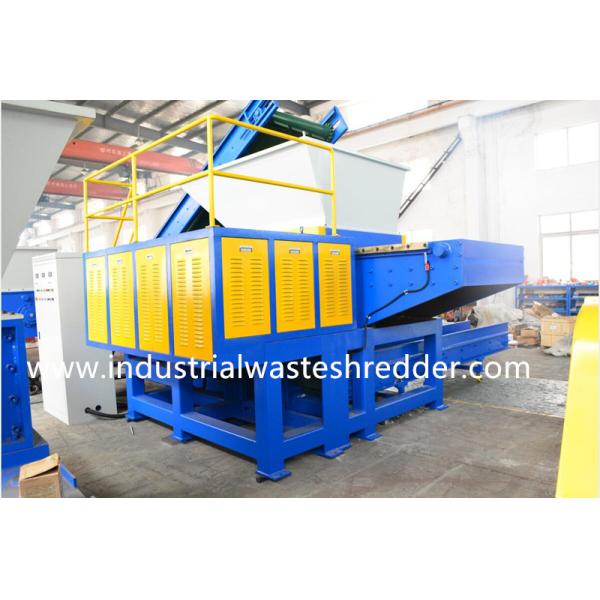 Quality Movable Feeding Hopper PU Foam Bale Single Shaft Shredder 1200x1200Mm wholesale