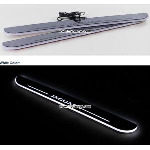 Jaguar XJ LED LED DOOR SCUFF Sill Plate Side Step Pedal Lights