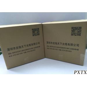 Self-Supporting FTTH Fiber Optic Cable for Internet , Single Mode Multi Core