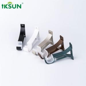 China Wall Mount Curtain Rod Brackets 6063 Aluminium Alloy Material on sale