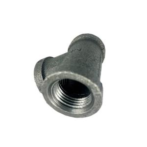 Tee DN15 Threaded Cast Malleable Iron Pipe Fittings