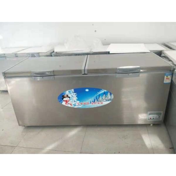 Horizontal freezer a freezer for refrigerating fresh food and meat Direct cooling 3