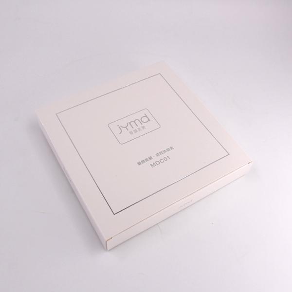 400gsm Skincare Cosmetic Packaging Boxes Custom Logo Silver Foil Carton Box