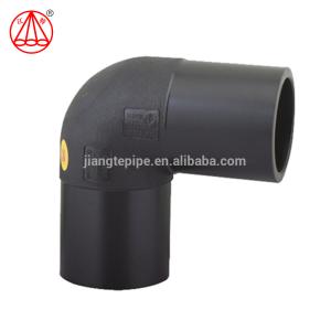 Hdpe Reducing Tee Pipe Fitting Cross Elbow Excellent Chemical Stability