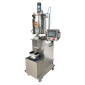 Double Head Mascara And Lipgloss Filling Machine Vertical Quantitative Heating