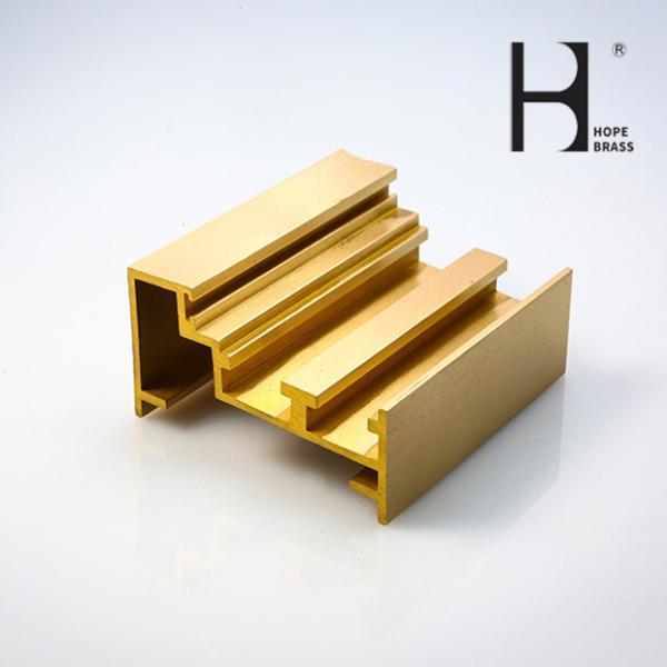 Customized As Per Drawing Brass Extrusion Frame Design OEM ODM Copper Alloy